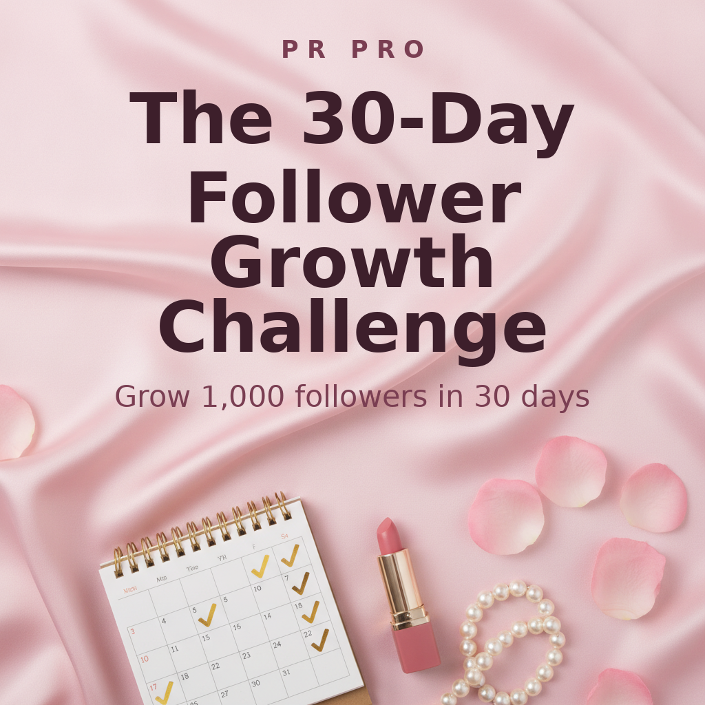The 30-Day Follower Growth Challenge cover