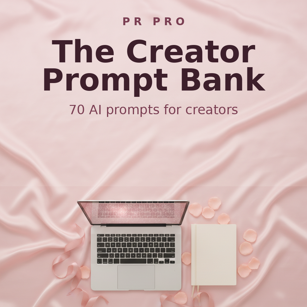 The Creator Prompt Bank cover