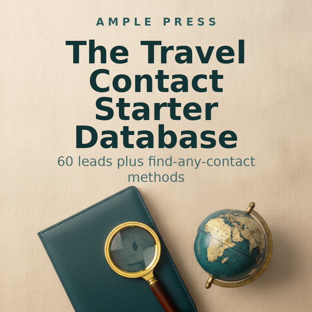 The Travel Contact Starter Database cover
