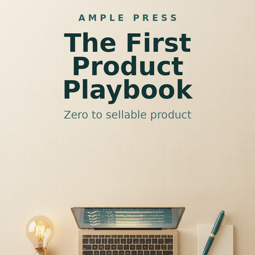 The First Product Playbook cover