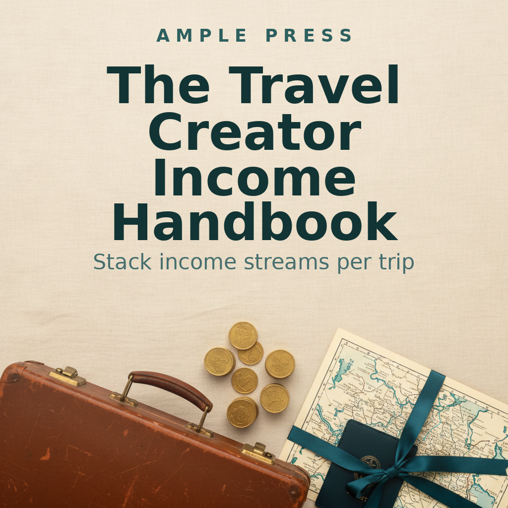 The Travel Creator Income Handbook cover