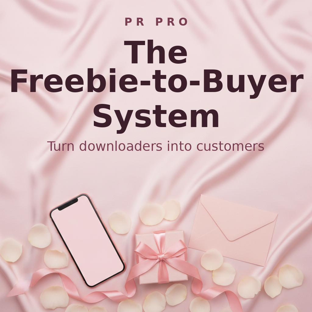 The Freebie-to-Buyer System cover
