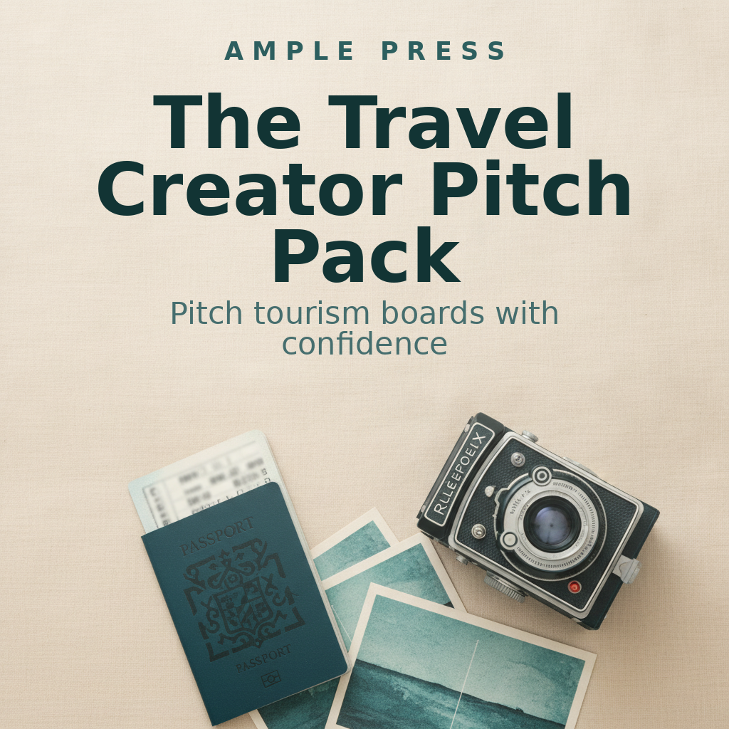The Travel Creator Pitch Pack cover